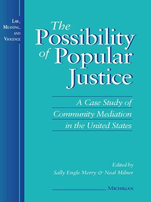 cover image of Possibility of Popular Justice